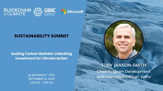 Scaling Carbon Markets  Unlocking Investment for Climate Action | Sustainability Summit