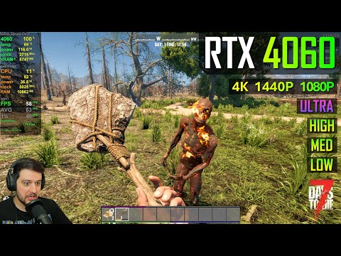 7 Days To Die on the RTX 4060 - More intensive than I expected! EP.1