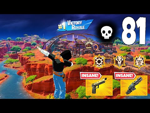 81 Elimination Solo Vs Squads "Zero Build" Gameplay Wins (Fortnite chapter 5)