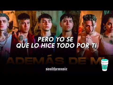 Rusherking, Tiago PZK, KHEA, LIT Killah, Duki, Maria Becerra - ADEMAS DE MI REMIX (Letra/Lyrics)