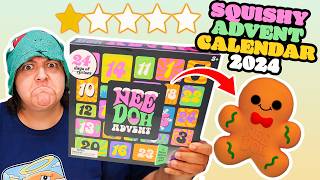 FRUSTRATING Viral Squishy Advent Calendar 2024 Needoh Unboxing