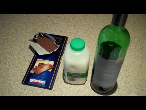 5 Minute Chocolate Wine