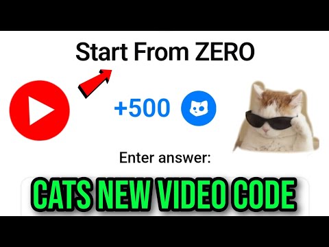 Start From Zero Cats Video Code Today 🤩Cats Youtube Video Code🔥Start From Zero Cats Video Code