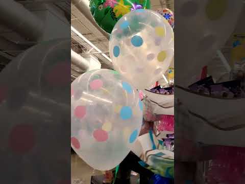 Easter balloon shopping