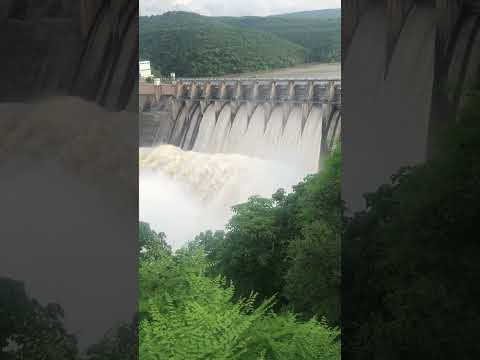 Monsoon trip to Srisailam dam #shorts #youtubeshorts #monsoontrip #srisailamdam