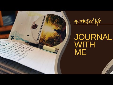 Journal With Me | Before the Pen | Standard Traveler's Notebook | Silent Video