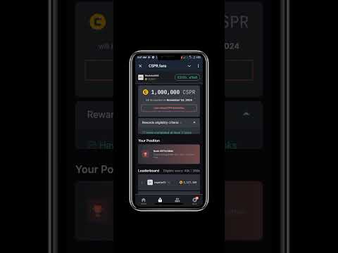 How to claim CSPR fan token, free airdrop