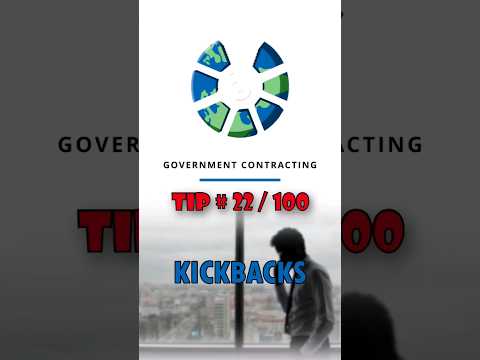 What is a Kickback? | Win Government Contracts #governmentcontracting #business #business