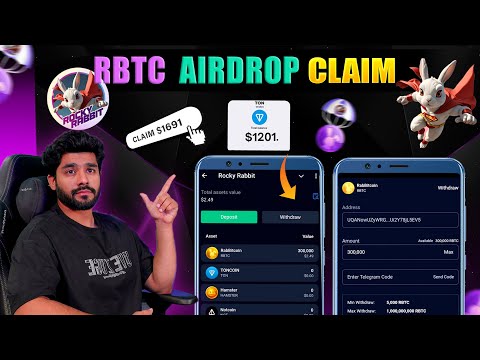 ROCKY RABBIT AIRDROP || CLAIM $RBTC WITHDRAWAL || ELIGIBILITY TASK LAST CHANCE || $RBTC WITHDRAWAL