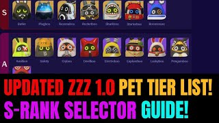 UPDATED New Zenless Zone Zero 1.0 Bangboo Tier-List | S-Rank Pet Selector Guide!