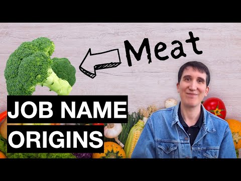 Weird JOB TITLES and their origins