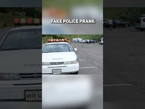 Fake Police Prank #car #cars #police #prank #pranks