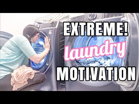 EXTREME LAUNDRY MOTIVATION | LAUNDRY ROUTINE 2020 | ALL DAY LAUNDRY MOTIVATION | FOLDING MOTIVATION