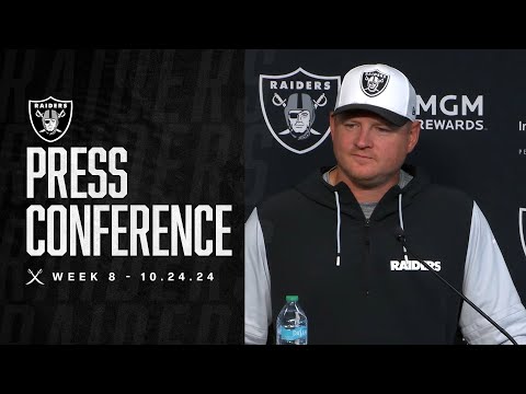 Coach Getsy Presser - 10.24.24 | Raiders | NFL