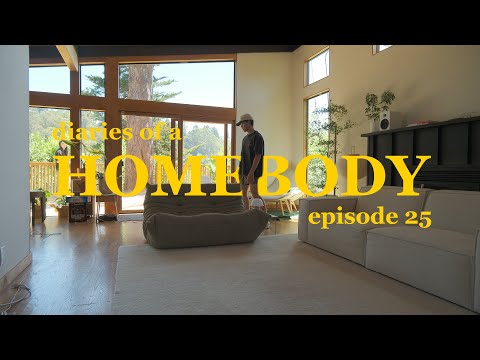 Homebody Diaries | morning routine, new living room setup, getting back in the gym