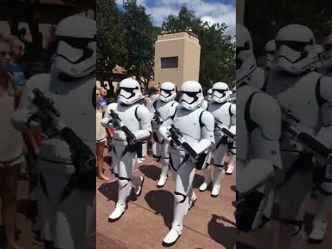 When First Order Stormtroopers Marched Through Disney's Hollywood Studios