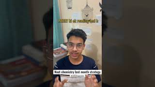 Neet chemistry|last month strategy|by an AIIMSonian| #neet2023 #aiims #viral #neetchemistry #shorts