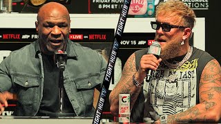 Mike Tyson vs Jake Paul • Final Press Conference & Face Off Video highlights