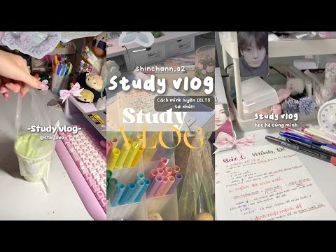 #13 #xh #tiktok #studyvlog ◞  ✦ ೕ Tổng hợp các video study vlog trên tiktok ◞  📻