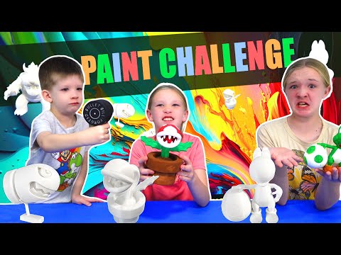 Super Mario 3D Paint Challenge!!!