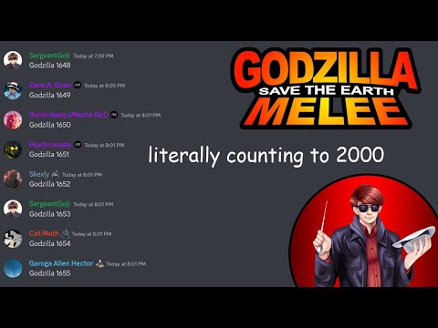 Literally counting to 2000 in the Save the Earth MELEE discord server