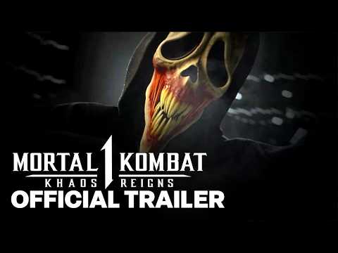 Mortal Kombat 1 Khaos Reigns Official Ghostface Teaser Trailer