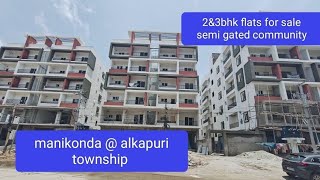 New 2bhk flats for sale in manikonda | 2bhk flats for sale in manikonda Hyderabad | 8553447777