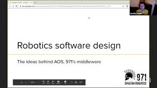 Spartan Series / Robot Software Architecture, The Design of AOS : Austin Schuh