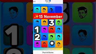 15 November Major puzzle durov Solved Today |Major Daily combo card 15 November|Major Puzzle Solve