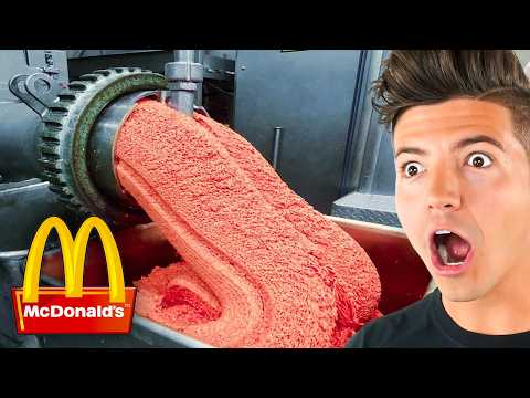 How Mcdonald's Burgers Are ACTUALLY Made…