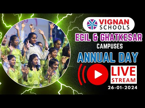 Vignan School - ECIL and Ghatkesar Campuses | Annual Day Celebrations 2024 | 26th Jan 2024