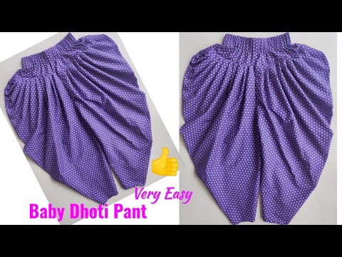 Baby Dhoti Pant Cutting and stitching | Dhoti Pant Cutting and stitching