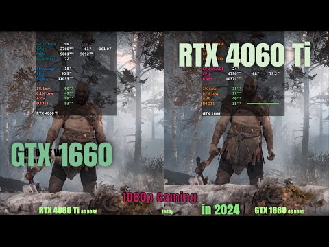 RTX 4060 Ti vs GTX 1660 in 2024