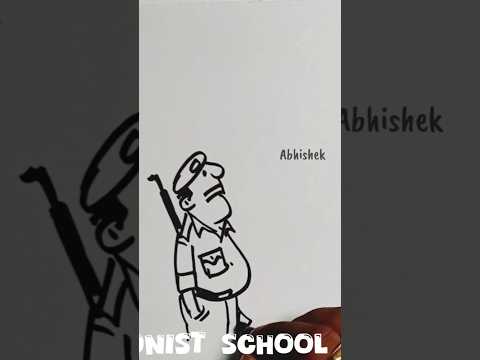 Drawing class cartoon | how to draw cartoon | best cartoon drawing | cartoon art | #shorts