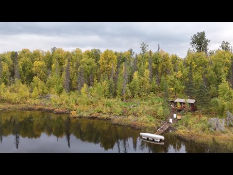 Dock Ramp Build on Remote Lake in Alaskan Wilderness