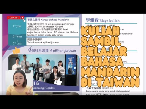 Kuliah & belajar Bahasa Mandarin di Taiwan #programbeasiswa