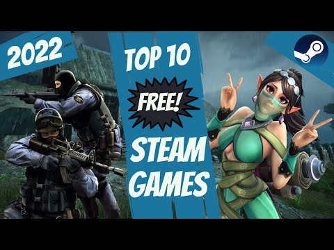 Top 10 Steam FREE Games in 2022 🔥| Free to Play✔️