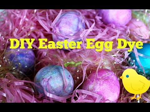 DIY Easter Egg Dye | Coloring Eggs with Shaving Cream!!