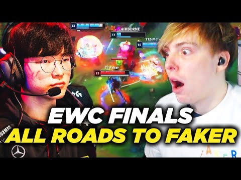 LS | ALL ROADS LEAD TO FAKER | EWC FINALS | TES vs T1