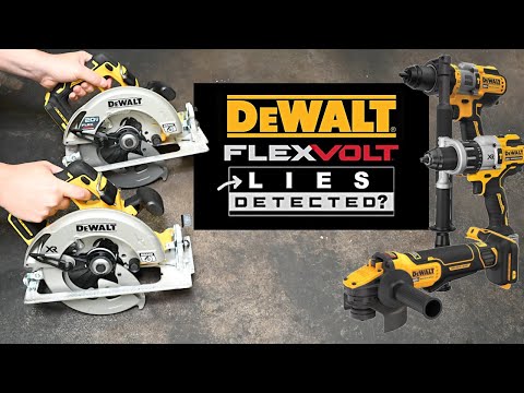 Investigating the Biggest Lie in Power Tools: DeWALT's Flexvolt Advantage v Power Detect