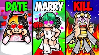 KISS, MARRY, KILL In ROBLOX...