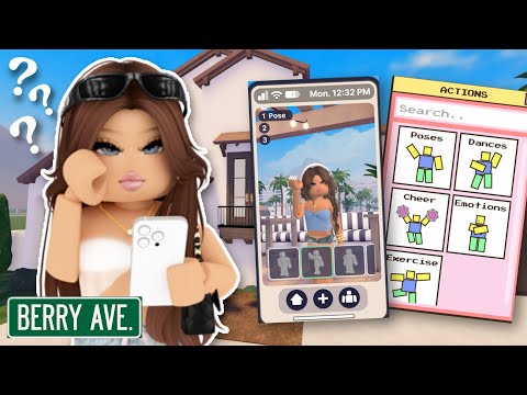 *NEW* BERRY AVENUE UPDATE! 🏡📱 | Roblox Berry Avenue