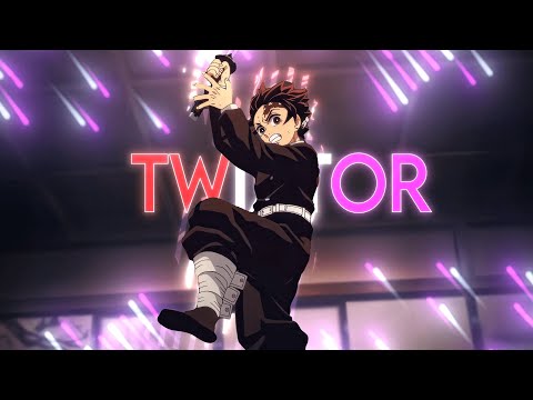 Tanjiro vs Hantengu Urogi Twixtor 4k(DEMON SLAYER SEASON 3 Twixtor)