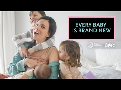 Every Baby is Brand New | Texas WIC Breastfeeding Support | BreastmilkCounts.com