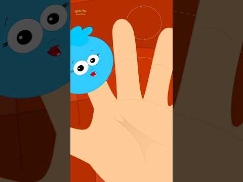 Shapes Finger Family #shorts #preschool #shapes #videos #rhymes