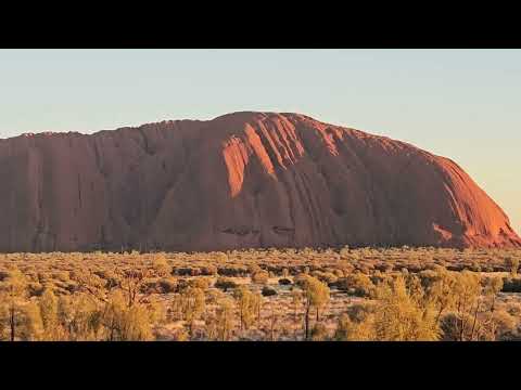 Sunrise at Uluru