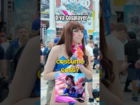 D.VA Cosplayer Interview! #overwatch #dva #cosplay