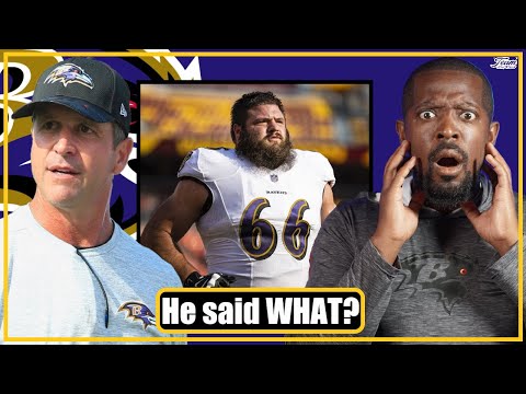 Ben Cleveland SHOCKING RESPONSE to Harbaugh! Baltimore Ravens News!