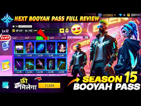 Next Booyah Pass Free Fire🔥🤯🥳 | March booyah pass free fire | March booyah pass free fire 2024