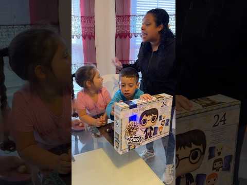 Mom Catches Son Opening Gift Before Christmas! #shorts